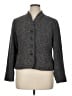 Coldwater Creek Tweed Gray Blazer Size 16 - photo 1