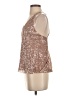Express 100% Polyester Gold Sleeveless Blouse Size XS - photo 5