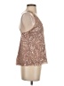 Express 100% Polyester Gold Sleeveless Blouse Size XS - photo 4