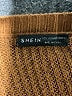 Shein Stripes Brown Pullover Sweater Size L - photo 7