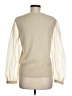 Talbots Metallic Ivory Pullover Sweater Size M - photo 2