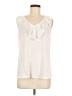 Cable & Gauge Ivory Sleeveless Blouse Size M - photo 1