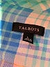 Talbots Plaid Teal Long Sleeve Button-Down Shirt Size L - photo 7