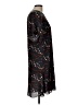 CAbi 100% Polyester Print Black Casual Dress Size L - photo 4