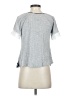 Tiny 100% Rayon Silver Short Sleeve Blouse Size XS - photo 2