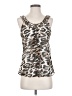 NY&C 100% Polyester Silver Sleeveless Blouse Size S - photo 1