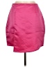 PrettyLittleThing 100% Polyester Solid Pink Casual Skirt Size 8 - photo 2