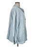 Hayden 100% Tencel Blue 3/4 Sleeve Button-Down Shirt Size 1X - photo 4