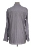Express Stripes Gray Long Sleeve Blouse Size L - photo 2