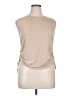 On 34th Tan Sleeveless Top Size XL - photo 1