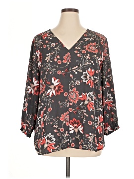 Ann Taylor Loft Outlet 3/4 Sleeve Blouse