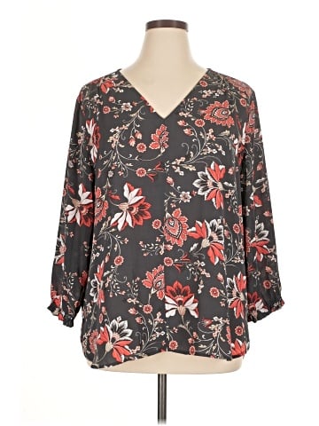 Ann Taylor LOFT Outlet 3/4 Sleeve Blouse (view 1)