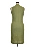Nine West Solid Green Casual Dress Size XL - photo 2