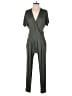Loveappella Solid Gray Jumpsuit Size S - photo 1