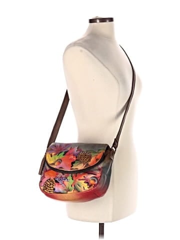 Anuschka Leather Crossbody Bag (view 2)