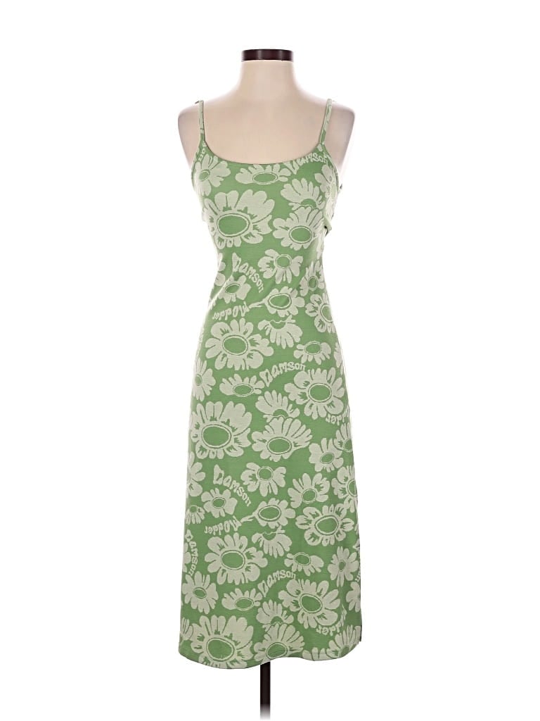 DAMSON MADDER Casual Dress: Green Dresses - Used - Size 8
