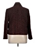 Requirements Tweed Burgundy Coat Size 16 - photo 2