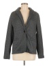 Lands' End 100% Polyester Gray Cardigan Size M - photo 1