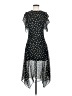 H&M 100% Polyester Stars Black Cocktail Dress Size 0 - photo 1