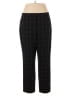 Kasper Plaid Black Dress Pants Size 16 - photo 1
