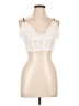 Shein 100% Polyester Ivory Sleeveless Top Size L - photo 1