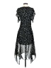 H&M 100% Polyester Stars Black Cocktail Dress Size 0 - photo 2