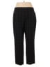 Kasper Plaid Black Dress Pants Size 16 - photo 2