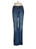 David Kahn Hearts Blue Jeans Size 28 waist - photo 1