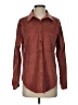 MIHOLL Brown Long Sleeve Blouse Size S - photo 1