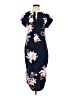 Ecowish Floral Blue Cocktail Dress Size S - photo 1