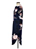 Ecowish Floral Blue Cocktail Dress Size S - photo 5