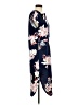Ecowish Floral Blue Cocktail Dress Size S - photo 4