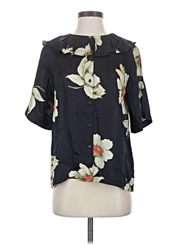 The Great. Short Sleeve Blouse (view 1)