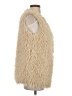 Chic 100% Polyester Ivory Faux Fur Vest Size Sm - Med - photo 4