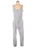 Ambiance Solid Gray Jumpsuit Size M - photo 1