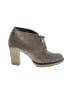 J.Crew Factory Store 100% Leather Gray Tan Ankle Boots Size 10 - photo 1
