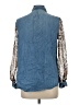 MAX 100% Polyester Animal Print Blue Long Sleeve Blouse Size UK 14 / US 10 - photo 2