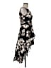 Lela Rose Floral Black Gold Cocktail Dress Size 6 - photo 4