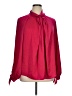 Oddi 100% Polyester Red Long Sleeve Blouse Size 1X - photo 1