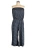 MSK Polka Dots Blue Jumpsuit Size L - photo 1