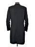 Halston 100% Polyester Black Coat Size S - photo 2