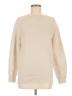 Uniqlo Solid Ivory Turtleneck Sweater Size M - photo 1