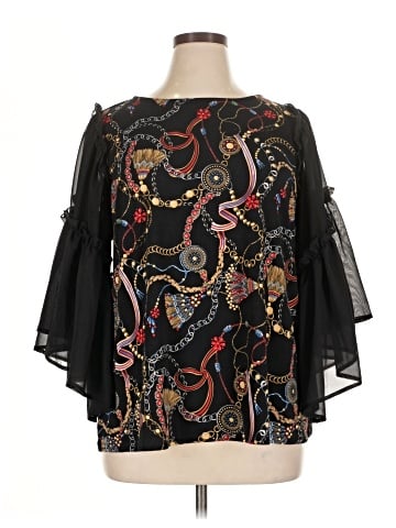 Robert Louis 3/4 Sleeve Blouse (view 1)