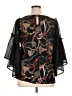 Robert Louis Black 3/4 Sleeve Blouse Size 1X - photo 2