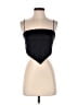 Danielle Bernstein 100% Polyester Black Bodysuit Size M - photo 1