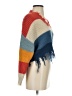Coco + Jaimeson Color Block Blue Pullover Sweater Size S - photo 4