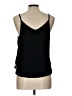 Aqua 100% Polyester Black Sleeveless Blouse Size L - photo 2