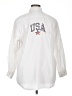 Assorted Brands 100% Cotton White 3/4 Sleeve Button-Down Shirt Size L - photo 2
