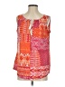 New Directions Orange Sleeveless Blouse Size S - photo 1