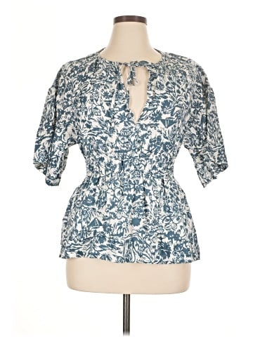 Joie Short Sleeve Blouse (view 1)